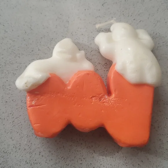 Vintage Halloween Ghosts BOO Candle 🕯 - Picture 5 of 6